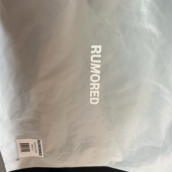 NWT $118 REVOLVE RUMORED slip dress posh mini black 2 - Picture 9 of 10